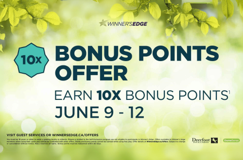 Winner's Edge Bonus Points Offer June 2024 (2)